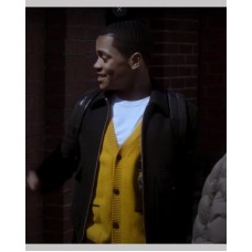 Power Book II S02 Tariq St Patrick Black Cotton Jacket